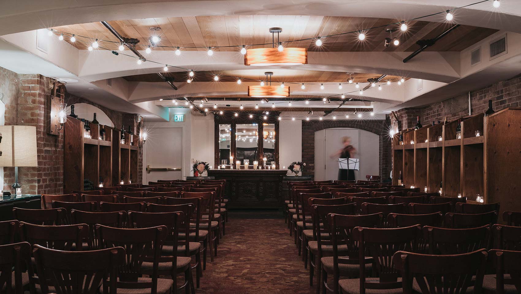 hotel wine cellar ceremonies