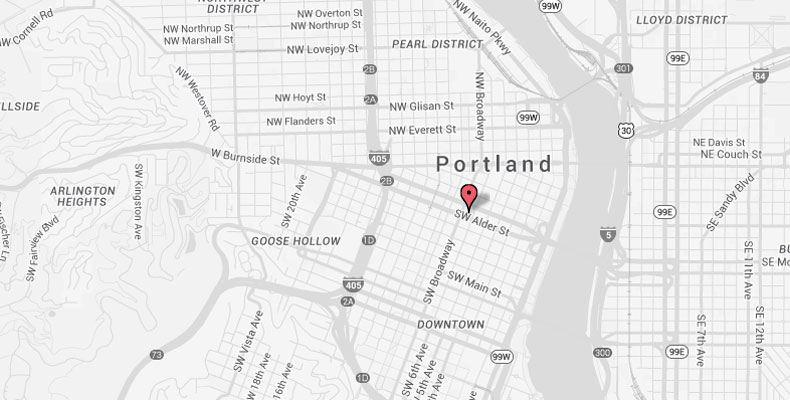 hotels in downtown portland oregon map Downtown Portland Hotel Map Kimpton Hotel Vintage Portland hotels in downtown portland oregon map